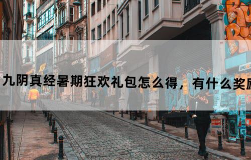 九阴真经暑期狂欢礼包怎么得，有什么奖励
