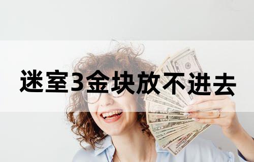 迷室3金块放不进去