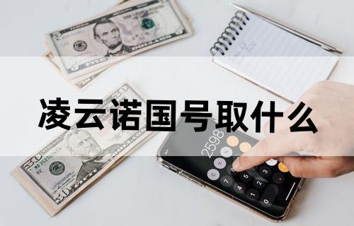 凌云诺国号取什么