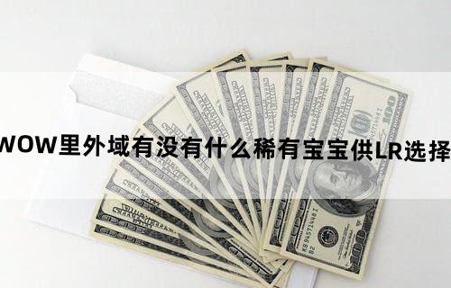 WOW里外域有没有什么稀有宝宝供LR选择啊？