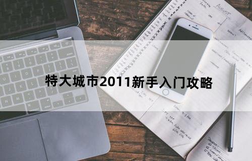 《特大城市2011》新手入门攻略
