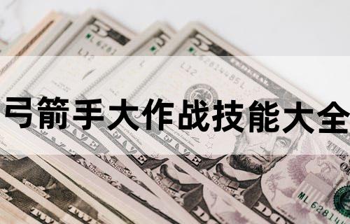 弓箭手大作战技能大全