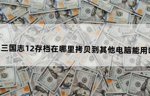 三国志12存档在哪里？拷贝到其他电脑能用吗？