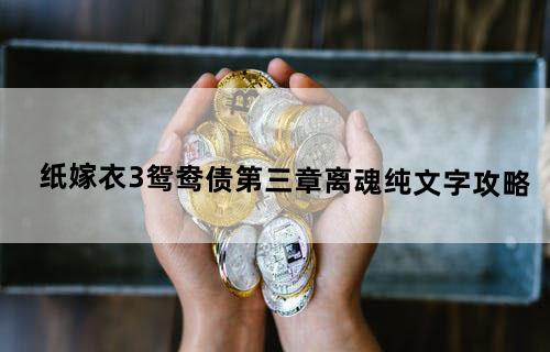 《纸嫁衣3鸳鸯债》第三章离魂纯文字攻略