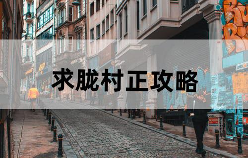 求胧村正攻略