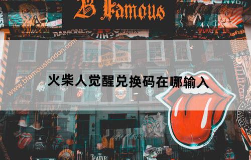 火柴人觉醒兑换码在哪输入