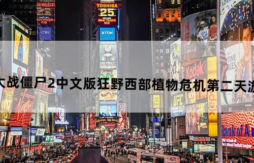《植物大战僵尸2》中文版狂野西部植物危机第二天游戏攻略