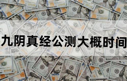 九阴真经公测大概时间