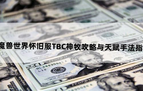 魔兽世界怀旧服TBC神牧攻略与天赋手法指南