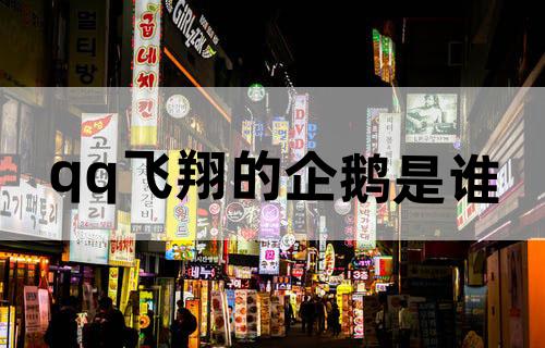 qq飞翔的企鹅是谁
