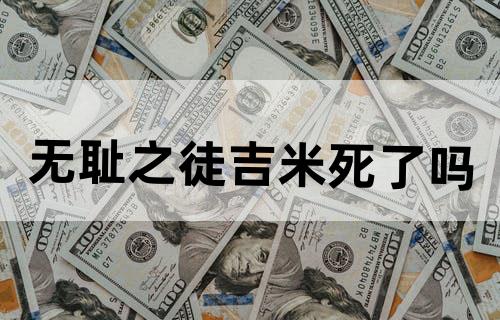 「justinchatwin」无耻之徒吉米死了吗