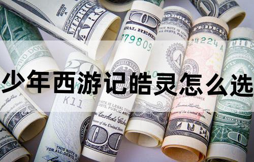少年西游记皓灵怎么选
