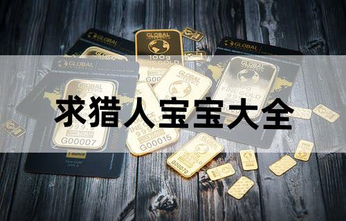 求猎人宝宝大全！！