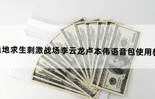 绝地求生刺激战场李云龙/卢本伟语音包使用教程