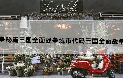三国全面战争秘籍三国全面战争城市代码三国全面战争柱子兵种大全