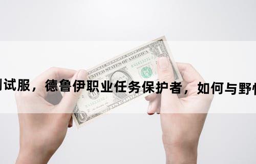 如图，魔兽世界7.0beta测试服，德鲁伊职业任务“保护者”，如何与野性之石交流？希望能得到内测服
