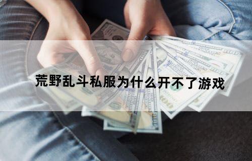 荒野乱斗私服为什么开不了游戏