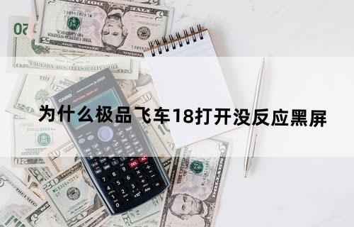 为什么极品飞车18打开没反应黑屏