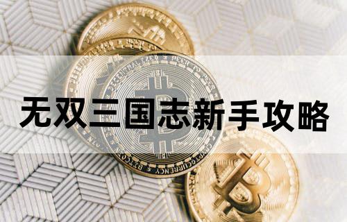 无双三国志新手攻略