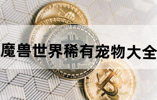 魔兽世界稀有宠物大全?