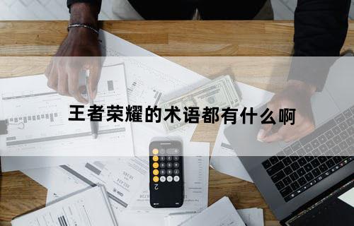王者荣耀的术语都有什么啊？