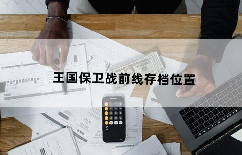 王国保卫战前线存档位置