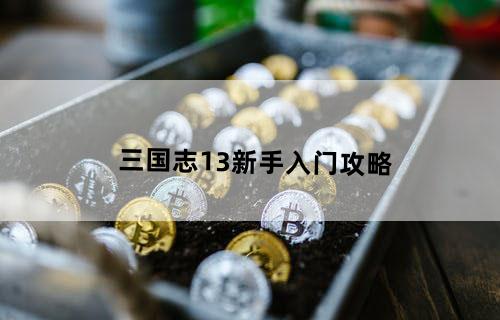三国志13新手入门攻略