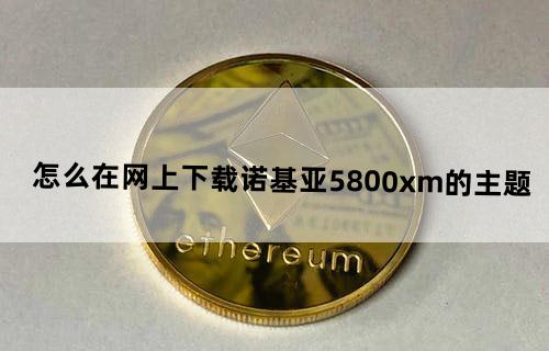 怎么在网上下载诺基亚5800xm的主题