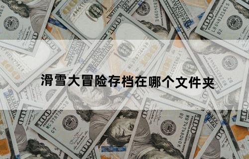 滑雪大冒险存档在哪个文件夹