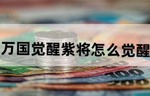 万国觉醒紫将怎么觉醒