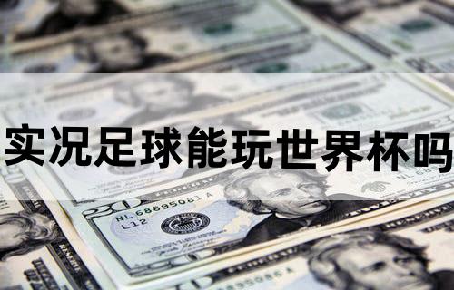 实况足球能玩世界杯吗