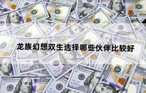 龙族幻想双生选择哪些伙伴比较好