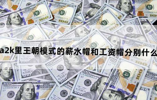 nba2k里王朝模式的薪水帽和工资帽分别什么意思？