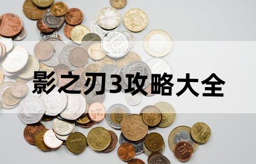 影之刃3攻略大全
