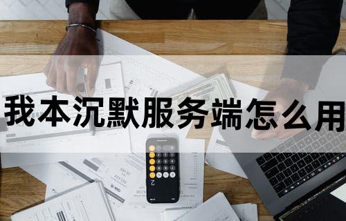 我本沉默服务端怎么用