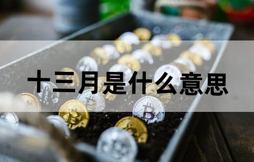 十三月是什么意思