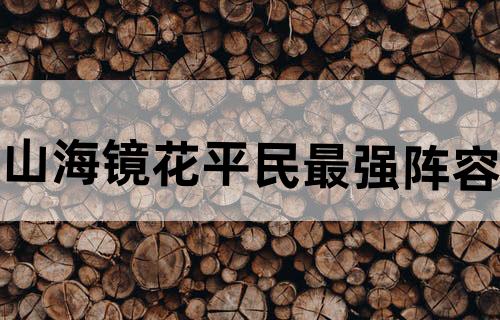 山海镜花平民最强阵容