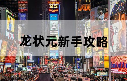 龙状元新手攻略？
