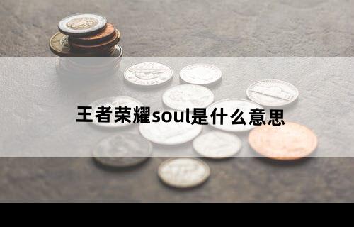 王者荣耀soul是什么意思
